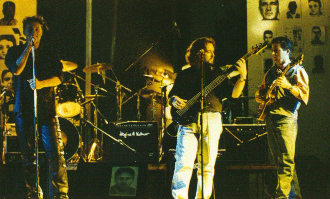 Nick, Paco (el bater�a que no se ve), Antonio y Roland